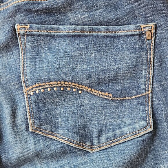 Lee Modern Series Curvy Fit Bootcut Jeans Size 10 Short - Picture 15 of 15